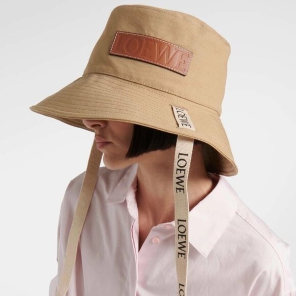 Loewe Fisherman cotton canvas bucket hat